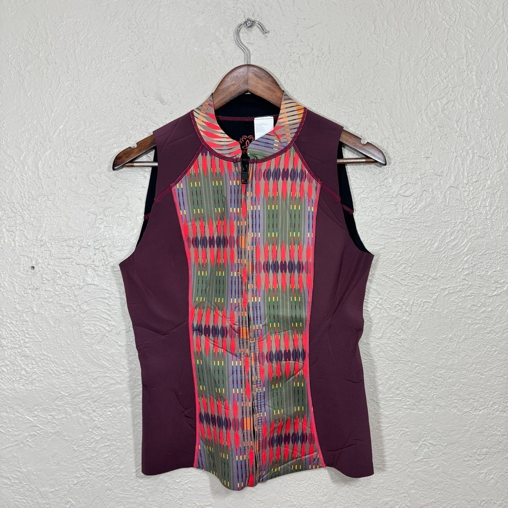 prAna Kelis Wetsuit Vest Top L Rashguard Watersport Scuba Snorkel Swim W1KELI116